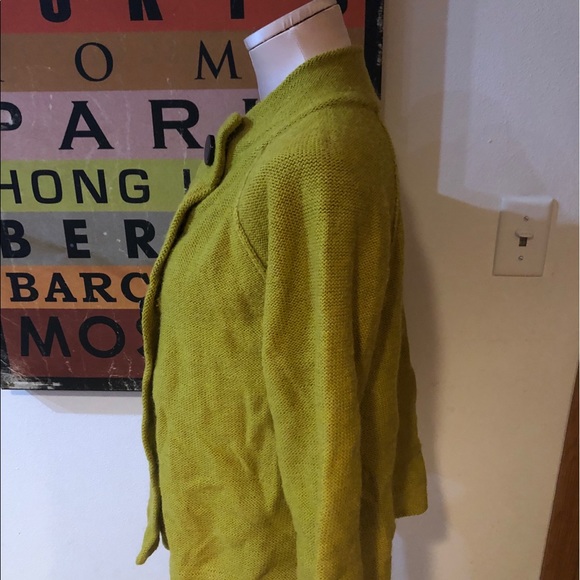 Jones New York women’s green petite large Coat - Picture 2 of 5